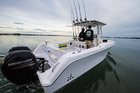 center console for tarpon fishing wtih larger groups up to 6